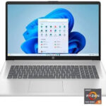 HP 17-CP2025D Ryzen 5 7520U 17.3  FHD IPS 8GB 512GB SSD Bluetooth Windows 11 Natural Silver (REPACK) 2-year warranty New Repack/Repacked