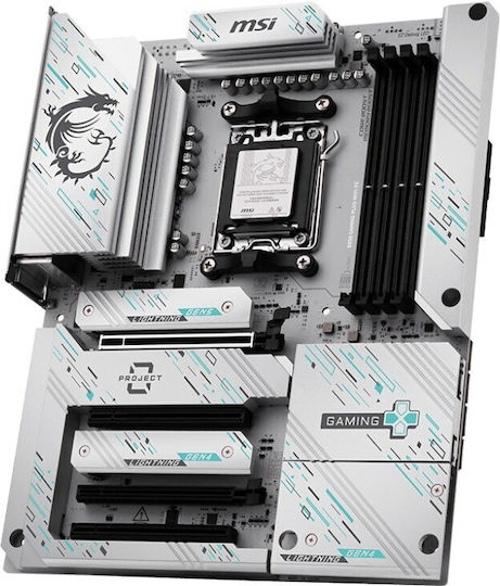 MSI B850 Gaming Plus Wifi PZ Motherboard ATX with AMD AM5 Socket - Image 1