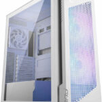 MSI MPG Velox 300R Airflow PZ Gaming Midi Tower Computer Case with ARGB Lighting White