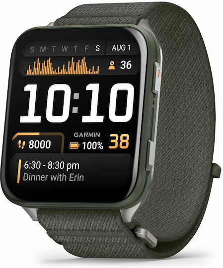 Garmin Venu X1 5.08 cm (2 ) AMOLED Digital 448 x 486 pixels Touchscreen Grey Wi-Fi GPS (satellite) - Image 1