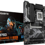 GIGABYTE B760 GAMING X GEN5 Motherboard - Supports 14th Gen. Intel Core CPUs  8+1+1 phases VRM  up to 5600MHz DDR5  3xPCIe 4.0 M.2  2.5 GbE LAN  USB 3.2 Gen 2