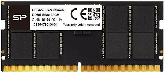 Silicon Power SODIMM DDR5 16GB 5600 CL46 - Image 1
