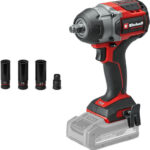 Einhell TP-CW 18/750 C Li Brushless Impact Wrench Battery 18V Solo with Socket 1/2"