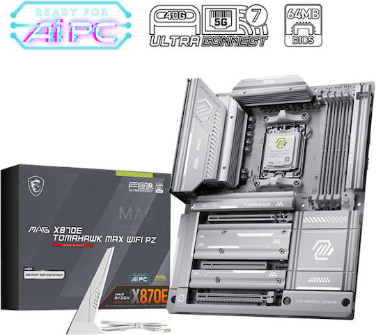xlarge_20251114141734_msi_mag_x870e_tomahawk_max_wifi_pz_motherboard_atx_me_amd_am5_socket_7e84_002r.jpeg MSI MAG X870E TOMAHAWK MAX WIFI PZ motherboard AMD X870E Socket AM5 ATX - Image 1