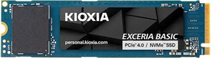 Kioxia Exceria Basic SSD 1TB M.2 Type with PCI Express 4.0 Connection PS5 Compatible LSF10Z001TG8