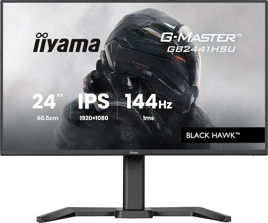 xlarge_20251210121315_iiyama_g_master_gb2441hsu_b1_ips_gaming_monitor_23_8_fhd_1920by1080_144hz.jpeg iiyama G-MASTER GB2441HSU-B1 computer monitor 60.5 cm (23.8 ) 1920 x 1080 pixels Full HD LED Black - Image 1