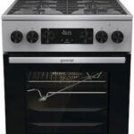 Gorenje GKS5C71XF Freestanding cooker with oven Silver