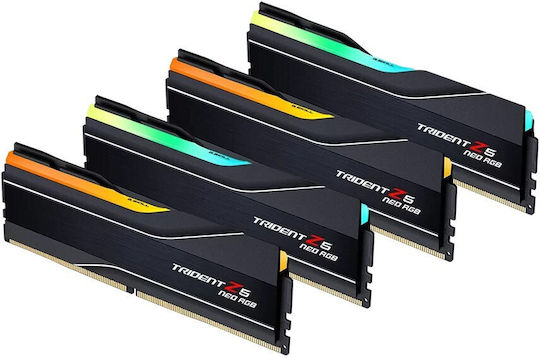 xlarge_20260116143349_g_skill_trident_z5_neo_rgb_ddr5_246gb_ram_me_modules_kai_tachytita_6000_gia_desktop_f5_6000j3244g64gx4_tz5nr.jpeg G.Skill Trident Z5 Neo RGB F5-6000J3244G64GX4-TZ5NR memory module 256 GB 4 x 64 GB DDR5 6000 MT/s - Image 1