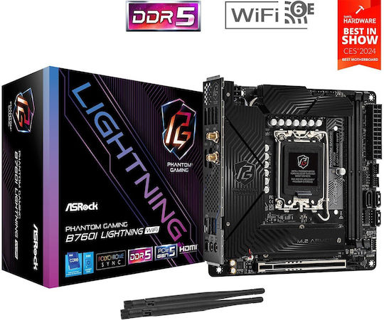 xlarge_20260211094103_asrock_b760i_lightning_wifi_motherboard_micro_atx_me_intel_1700_socket_90_mxbnn0_a0uayz.jpeg ASRock B760I Lightning WiFi Motherboard Micro ATX with Intel 1700 Socket - Image 1