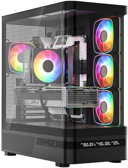 xlarge_20260302152914_modecom_volcano_aq200_gaming_midi_tower_kouti_ypologisti_me_plaino_parathyro_mayro.jpeg MODECOM Volcano Volcano AQ200 ARGB Midi Black - Image 1