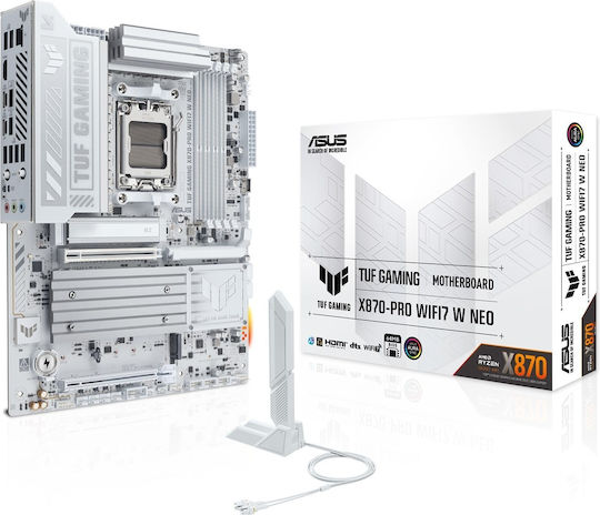ASUS TUF GAMING X870-PRO WIFI7 W NEO AMD X870 Socket AM5 ATX - Image 1