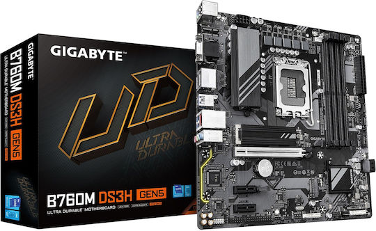 xlarge_20260311151518_gigabyte_b760m_d3hp_wifi6_motherboard_micro_atx_me_intel_1700_socket.jpeg GIGABYTE B760M D3HP WIFI6 Motherboard - Supports Intel Core 14th Gen CPUs 4+1+1 Phases Digital VRM up to 5600MHz DDR5 2xPCIe 4.0 M.2 Wi-Fi 6 GbE LAN USB 3.2 Gen1 - Image 1