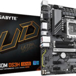 GIGABYTE B760M D3HP WIFI6 Motherboard - Supports Intel Core 14th Gen CPUs  4+1+1 Phases Digital VRM  up to 5600MHz DDR5  2xPCIe 4.0 M.2  Wi-Fi 6  GbE LAN  USB 3.2 Gen1