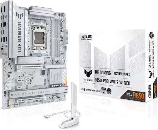 xlarge_20260320135405_asus_tuf_gaming_b850_pro_w_neo_wi_fi_motherboard_atx_me_amd_am5_socket_90mb1nw0_m0eay0.jpeg ASUS TUF GAMING B850-PRO WIFI7 W NEO AMD B850 Socket AM5 ATX - Image 1