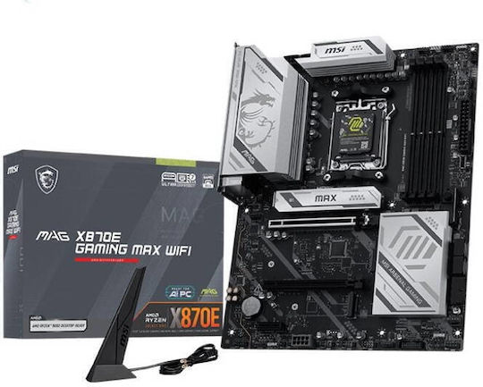 xlarge_20260324172720_mis_medical_mag_x870e_motherboard_atx_me_amd_am5_socket.jpeg MSI MAG X870E GAMING MAX Motherboard WIFI /AMD X870/DDR5/SATA3/M.2/USB4/WiFi/BT/PCIe5.0/AM5/ATX - Image 1
