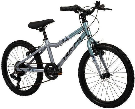 xlarge_20260407135617_huffy_20_paidiko_podilato_bmx_me_skeleto_alouminiou_asimi.jpeg Huffy Literide Alu 20â bike silver and turquoise (23005W) - Image 1