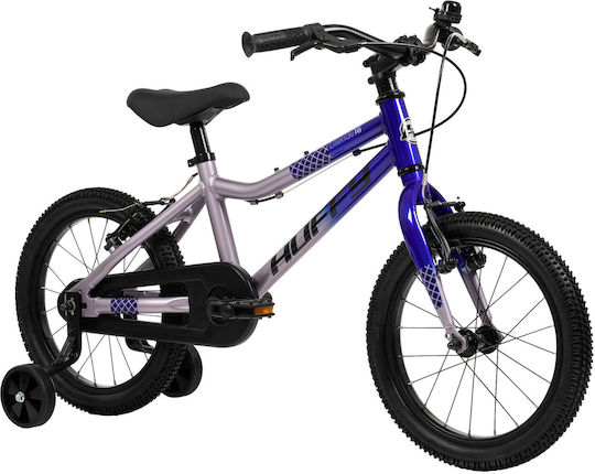 xlarge_20260407135619_huffy_16_paidiko_podilato_bmx_me_skeleto_alouminiou_asimi.jpeg Huffy Literide Alu 16â childrenâs bike silver and blue (21215W) - Image 1