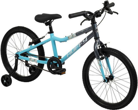 Huffy Literide Alu 20â bike in sky blue and graphite (23215W) - Image 1