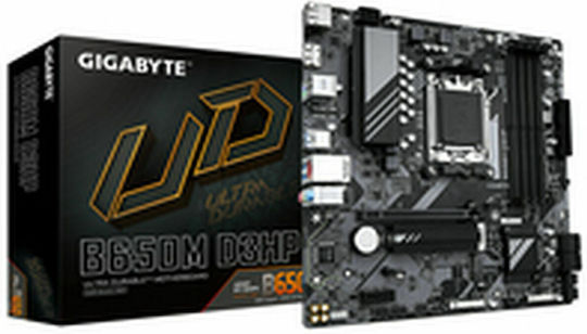 xlarge_20260409150130_gigabyte_b650m_d3hp_motherboard_micro_atx_me_amd_am5_socket.jpeg Gigabyte B650M D3HP Motherboard Micro ATX with AMD AM5 Socket - Image 1