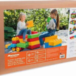 Marioinex âbrickâ building blocks + 2 wheels  30 pieces