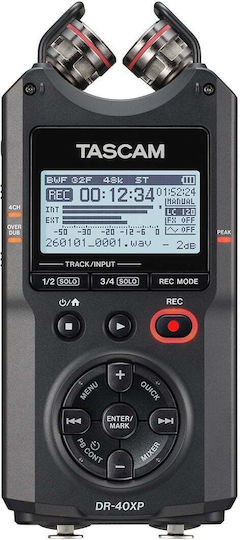 xlarge_20260416132055_tascam_dr_40xp.jpeg Tascam DR-40XP - portable four-track digital recorder with a USB audio interface - Image 1