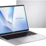 ASUS Vivobook 16 M1607GA-MB003W Ryzen AI 7 445 16.0  WUXGA IPS-level display 60Hz 300 nits AG 16GB DDR5 512GB SSD Radeon Graphics WLAN + Bluetooth 1080p webcam 42Wh battery Windows 11 Cool Silver