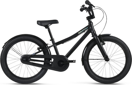 xlarge_20260504145335_20_paidiko_mountain_bike_me_skeleto_alouminiou_mayro.jpeg Huffy Batch Alu 20â bike matte black (B374355W) - Image 1