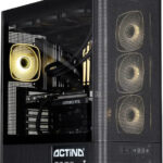 Actina 5901443440246 PC AMD Ryzenâ¢ 9 9900X3D 32 GB DDR5-SDRAM 1 TB SSD NVIDIA GeForce RTX 5070 Ti Windows 11 Home Midi Tower Black