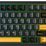 Aula F99 Pro Wireless Gaming Mechanical Keyboard with StarVector Switches and RGB Lighting English US Thunder Black