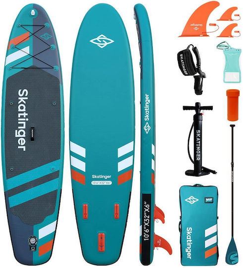 xlarge_20260602162047_skatinger_jade_fouskoti_sanida_sup_me_mikos_3_2m_galazia.jpeg Skatinger Deska SUP Jade Allround 320 x 81 x 15 cm - Image 1