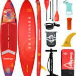 SKATINGER Interstellar Red 350x81x15 Touring SUP Board