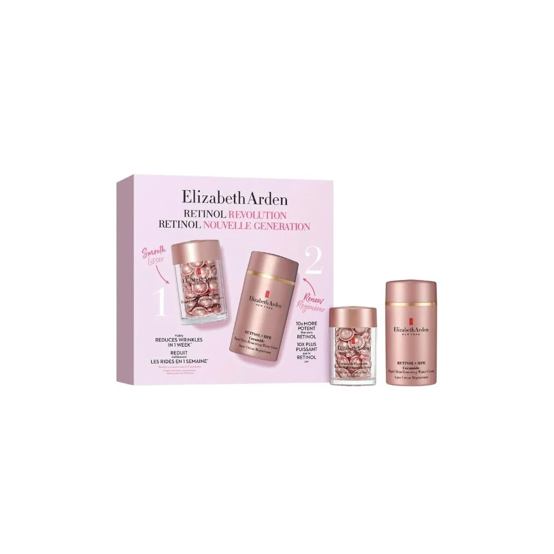 0085805581664.webp Elizabeth Arden Arden Retinol Hpr Ceram Water Cr50 Set26 - Image 1