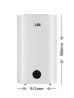 LIN LIFVD1SMWH 80L UNIVERSAL white electric water heater with WiFi - Image 7
