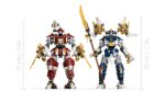 LEGO Ninjago The Twin Titan Mechs for Ages 12+ 1707 Pieces - Image 5