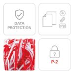 HSM Pure 420 Strip Cut 19-Sheet Paper Shredder - Image 3