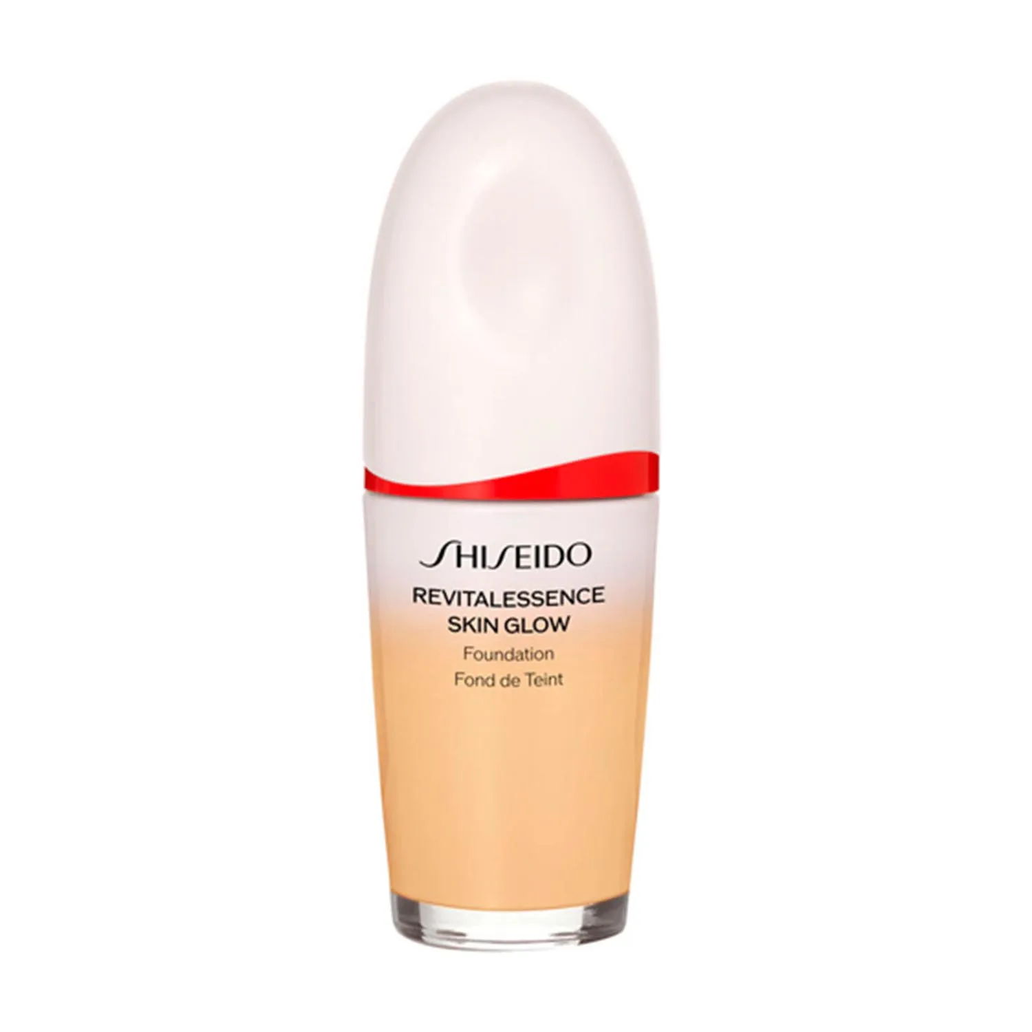 0729238193529.webp Shiseido Revitalessence Glow Liquid Make Up 250 Sand 30ml - Image 1