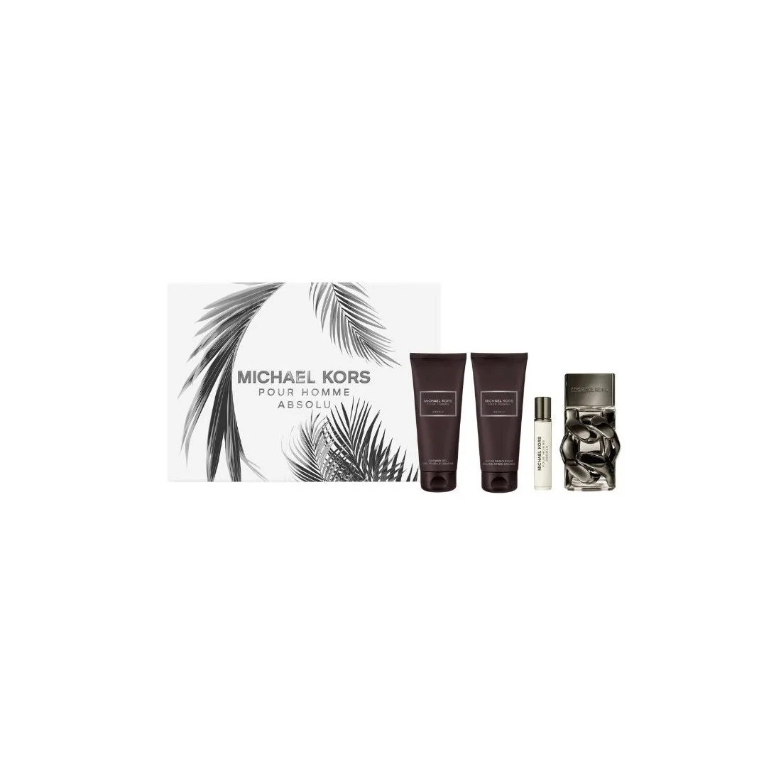 0850059827895.webp Michael Kors Absolu Men's Set with Eau de Parfum and Shower Gel - Image 1