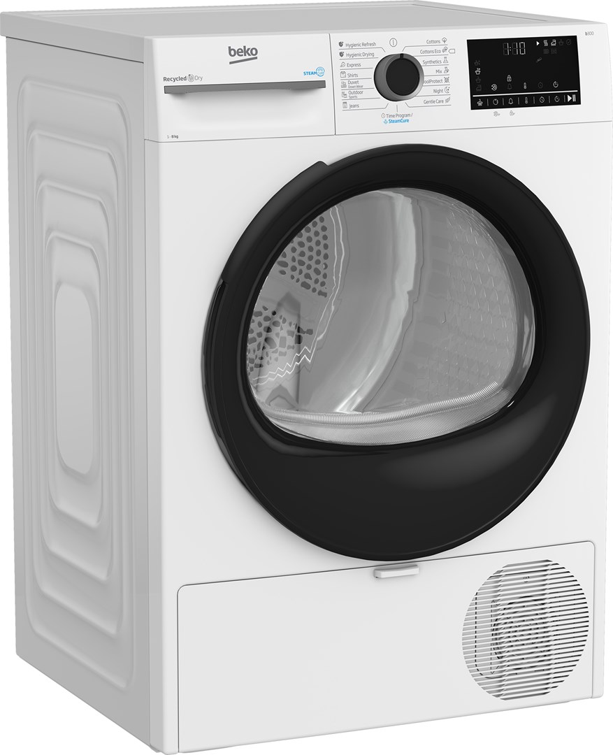 Beko BM3T49249W tumble dryer Freestanding Front-load 8 kg White - Image 1