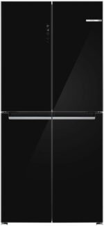 Bosch Side-by-Side Refrigerator 547lt Total NoFrost H189.5xW85.5xD66.6cm Black KMC85LBEA