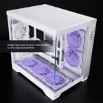 Chieftec Visio GM-30W-TG-OP Cube Κουτί Υπολογιστή με Πλαϊνό Παράθυρο Λευκό - Image 11