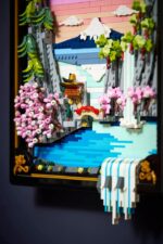 LEGO Art Japanese Cherry Blossom Landscape for 18+ Years 1892 Pieces - Image 12