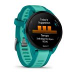Garmin Forerunner 165 Music 43mm Waterproof Smartwatch with Heart Rate Monitor (Turquoise/Aqua) - Image 3
