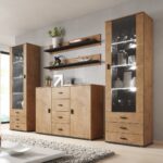Cama living room sideboard UNI lefkas oak/black