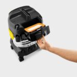 Karcher Wd 4 S Go!further Wet-Dry Vacuum 1100W with Stainless Steel Container 20L Black - Image 4