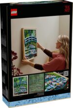 LEGO Art Claude Monet – Bridge over a Pond of Water Lilies for Ages 18+ 3179 Pieces - Image 2