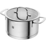 Zwilling J.A. Henckels True Flow Pots Set of Stainless Steel with Ceramic Coating Silver 5pcs - Image 11
