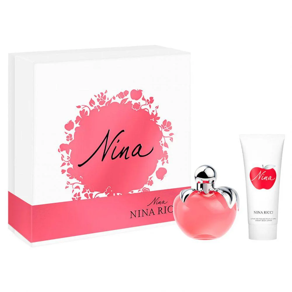 3137370363064.webp Nina Ricci Nina Eau De Toilette Recargable 80ml Creamy Loción Corporal 75ml - Image 1