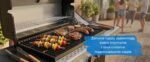 Ravanson GO-6 Gas Grill with Cast Iron Grill 74.8x38.5cm with 6 Burners 15.1kW and Side Burner 2.5kW - Image 13