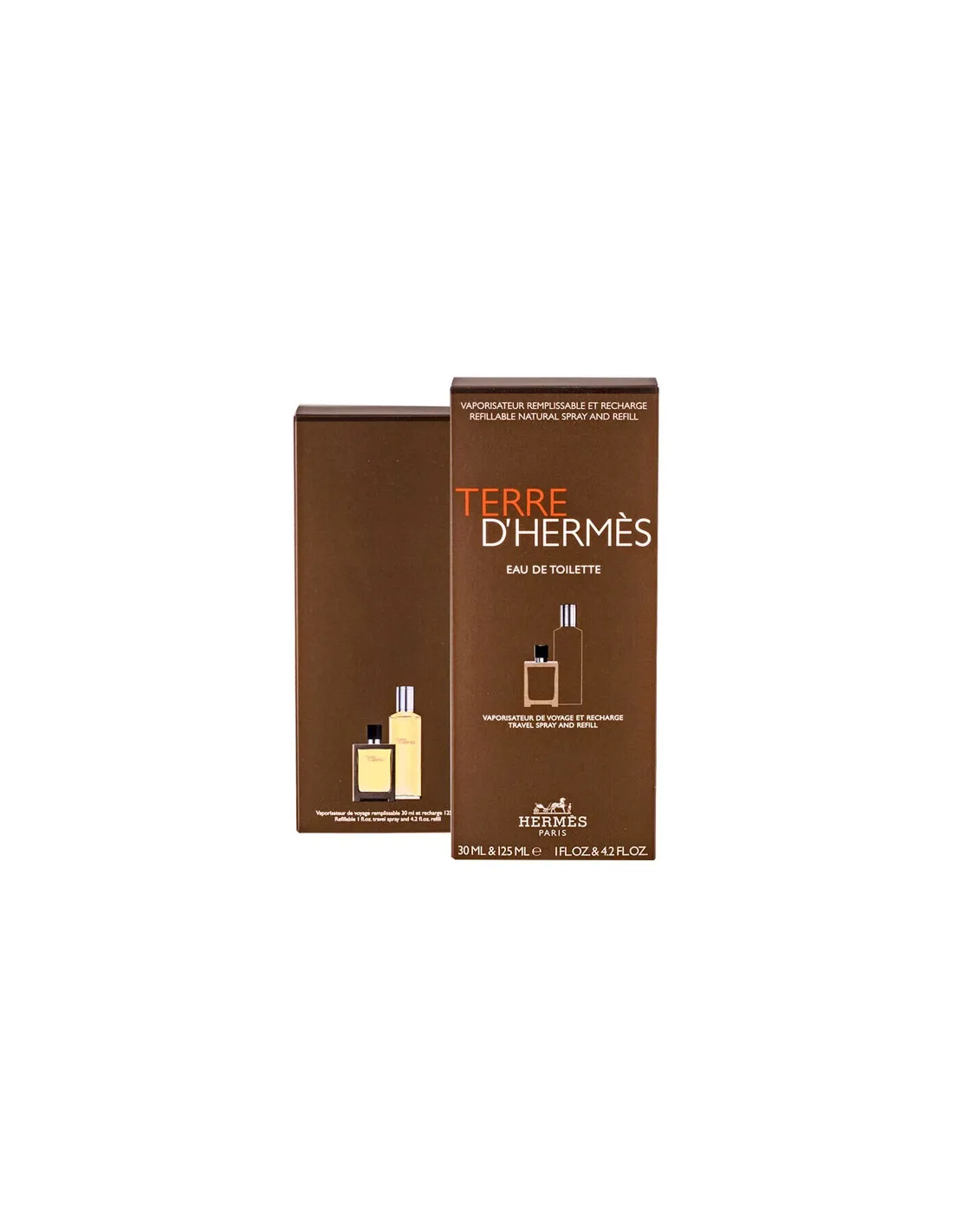 3346130013440.webp Hermes Terre D'Hermes Men's Fragrance Set with Eau de Toilette 2 Pieces - Image 1