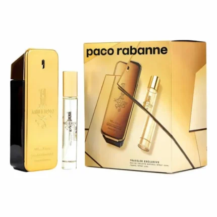 Rabanne One Million Eau de Toilette 100ml & Eau de Toilett Men's Set with Eau de Toilette